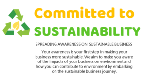 committed to sustainable businesses.